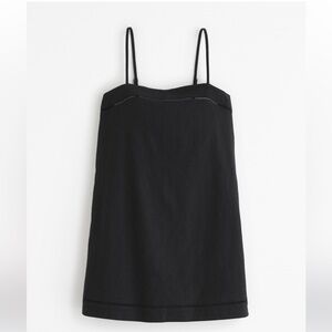 NWT Abercrombie and Fitch Trapeze skort dress linen blend 2024 season, Tall